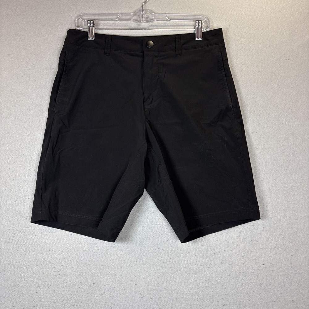 American Eagle Men Black Stretch Active Performance Shorts Size 30